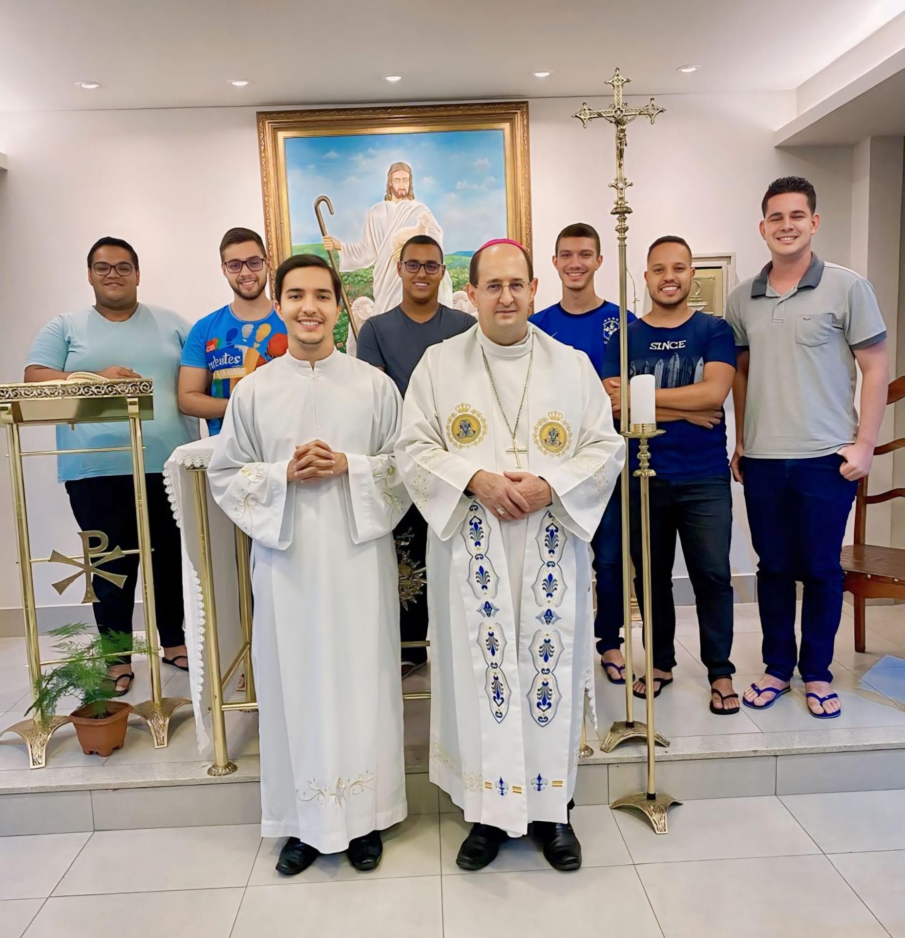 Visita Pastoral de Dom Francisco Cota ao Seminário Diocesano São Pio X – Casa de Formação São José