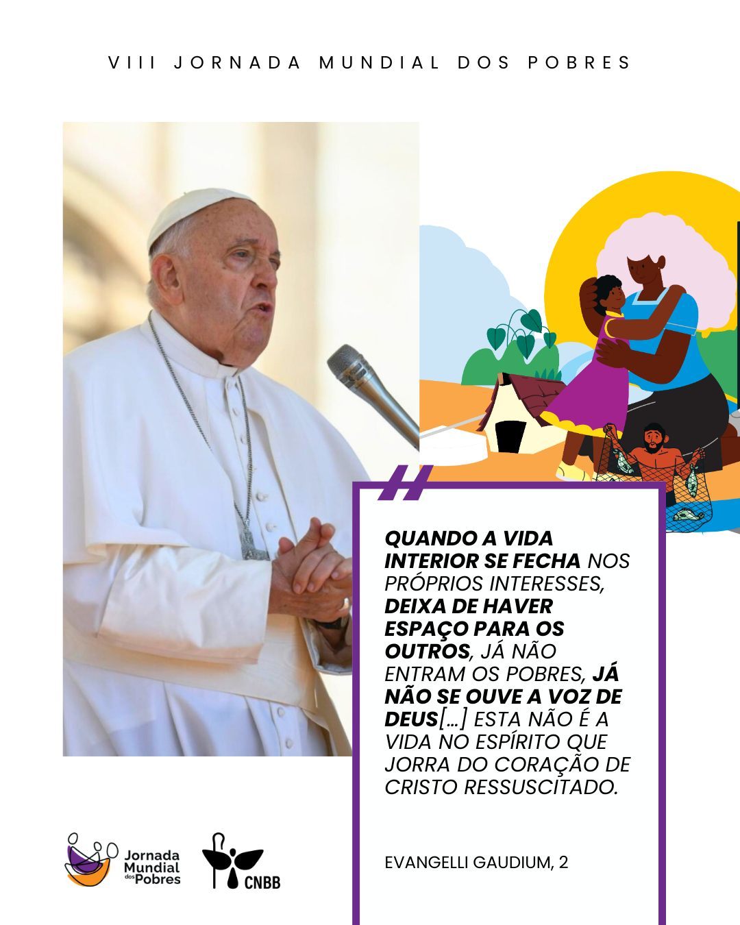 Papa - Dia Mundial dos Pobres
