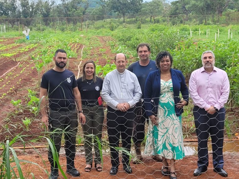 Oficina de Horticultura da Unidade Socioeducativa